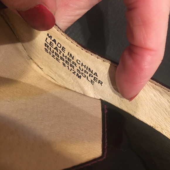 Michael Kors Oxford Patent Chunky Heel Pumps - Picture 4 of 8